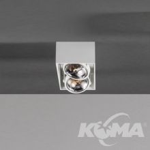 Box R21 lampa sufitowa 2x50W G53 230V śnieżnobiała